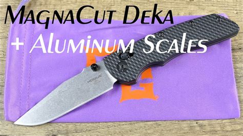 Titanium and Ultem. . Hogue deka custom scales